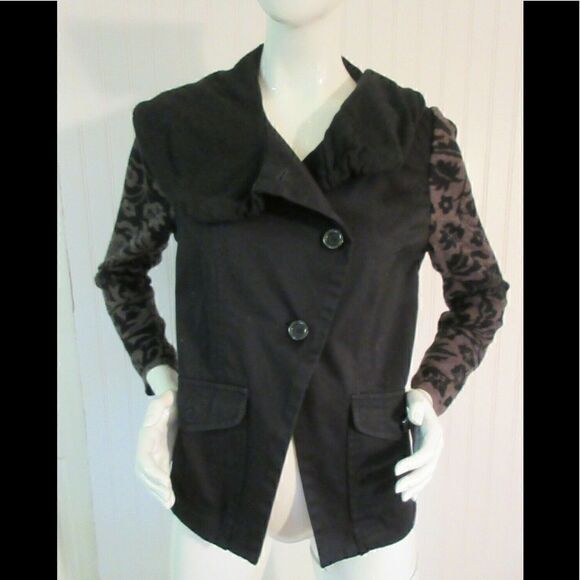 Blue Willi's Jackets & Blazers - Blue Willi’s Danish design jacket w/sweater contrast sz S